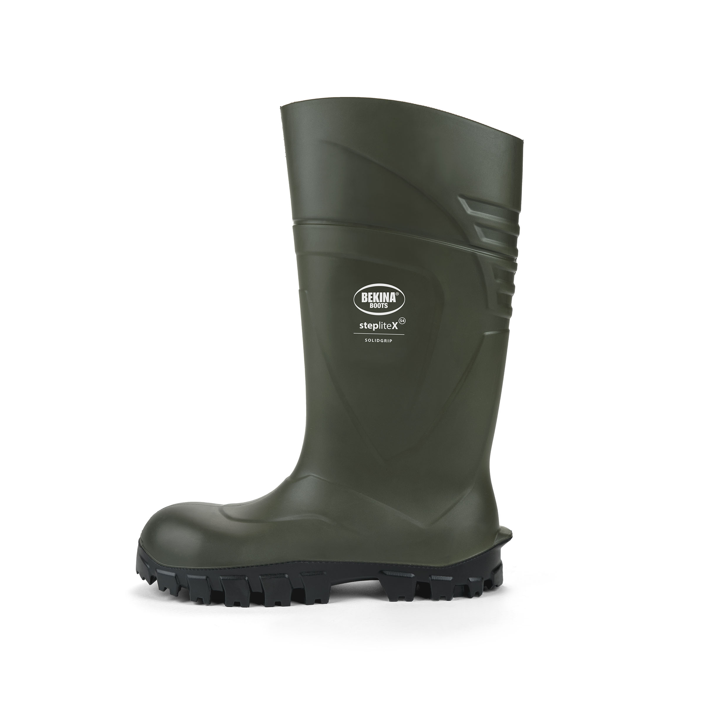 StepliteX SolidGrip steel toe cap S4 green